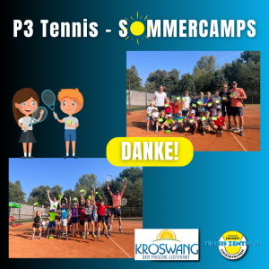 P3 Tennis - SOMMERCAMPS